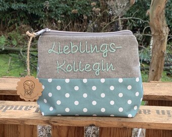 Lieblings-Kollegin // Kosmetiktasche // Kulturbeutel // Notfalltasche // Schminktäschchen