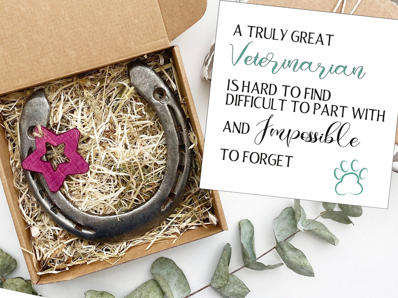 Thank You Veterinarian Gift Best Veterinarian Gifts Vet Tech Etsy