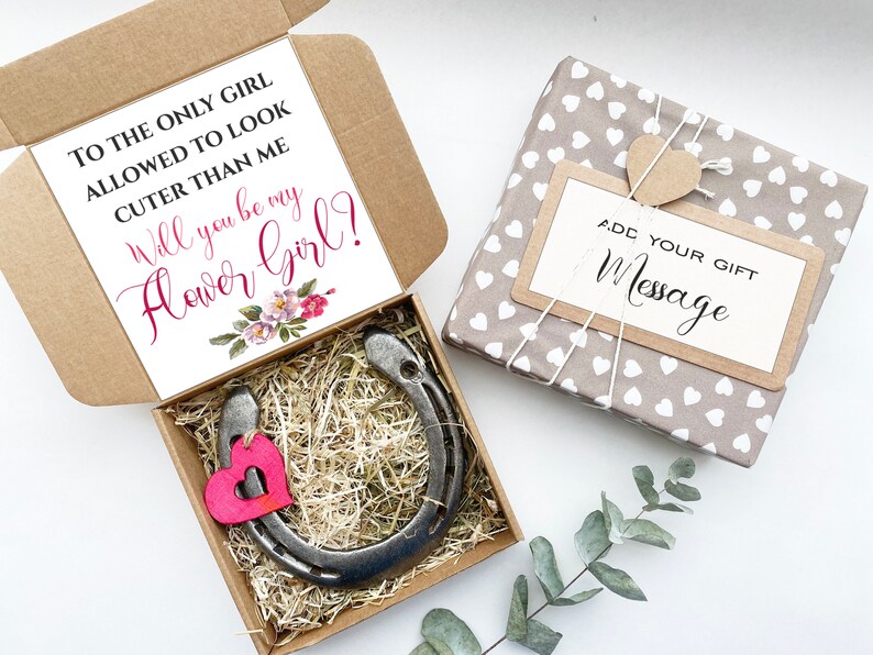 FLOWER GIRL PROPOSAL Gift Box Personalized Will You Be My Etsy