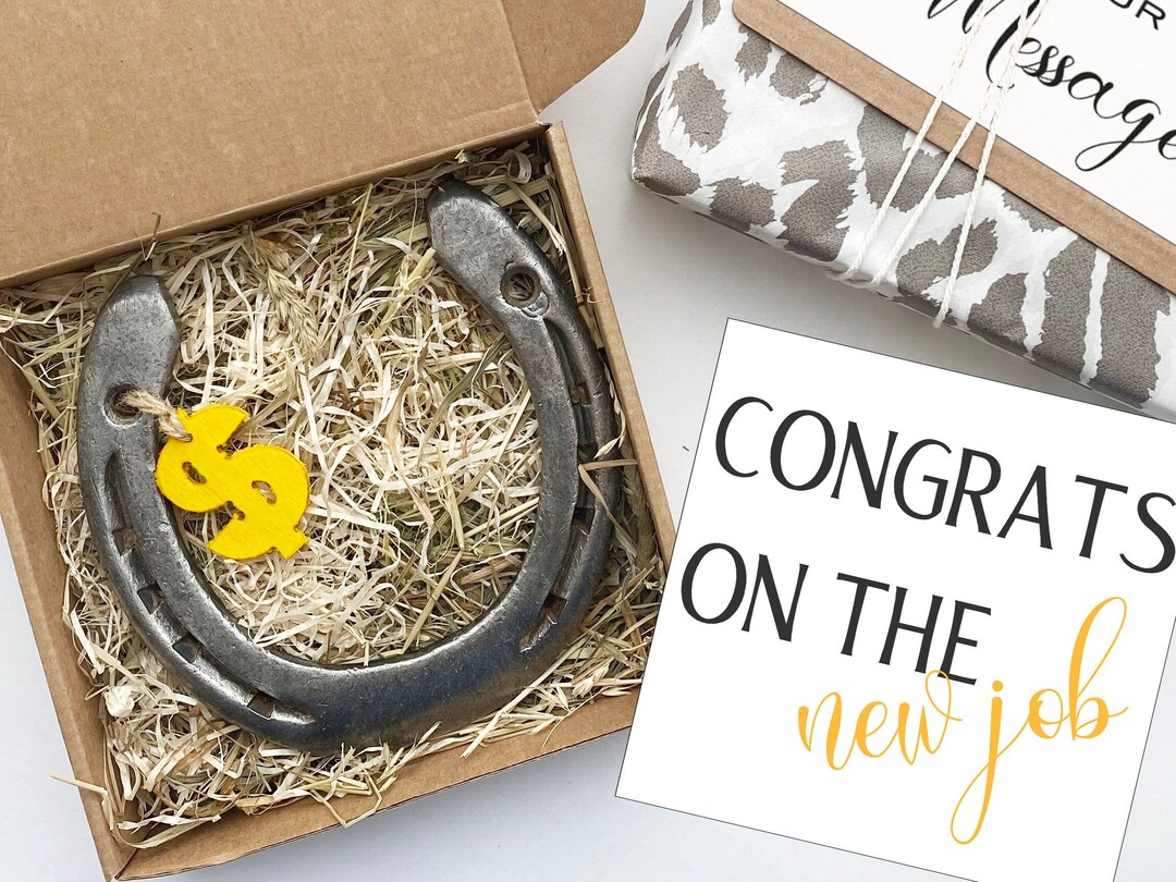 Congratulations New Job Gift for Him Job Promotion Gift Etsy