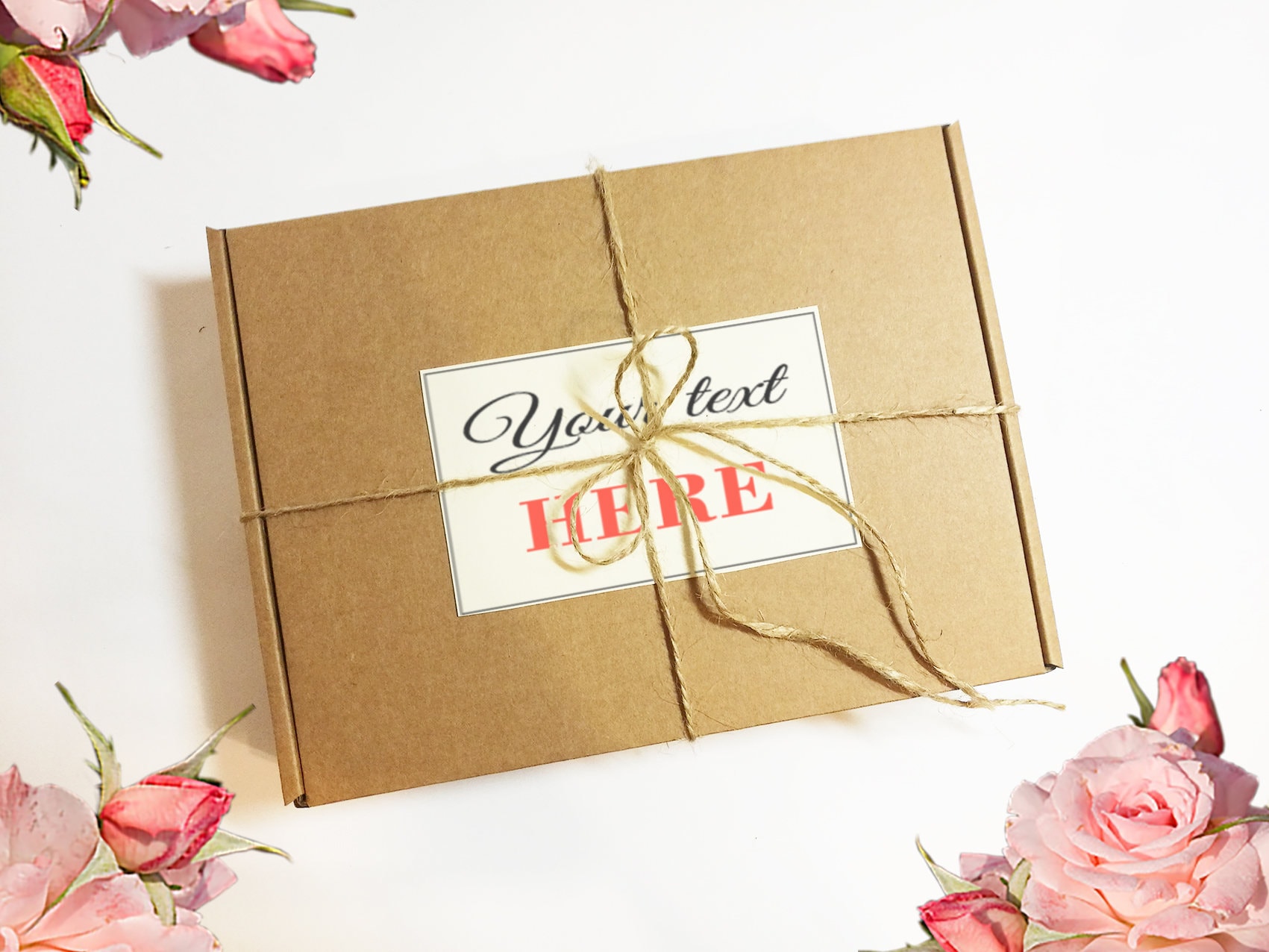 Custom Cardboard Gift Box Personalized Bridesmaids Gift Boxes Etsy