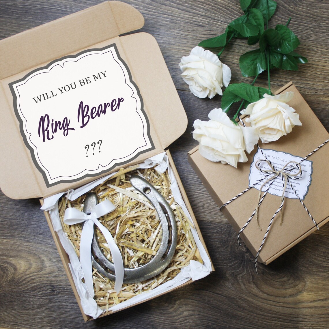 Ring Bearer Proposal Gift Box Ideas Ring Security Gifts Etsy