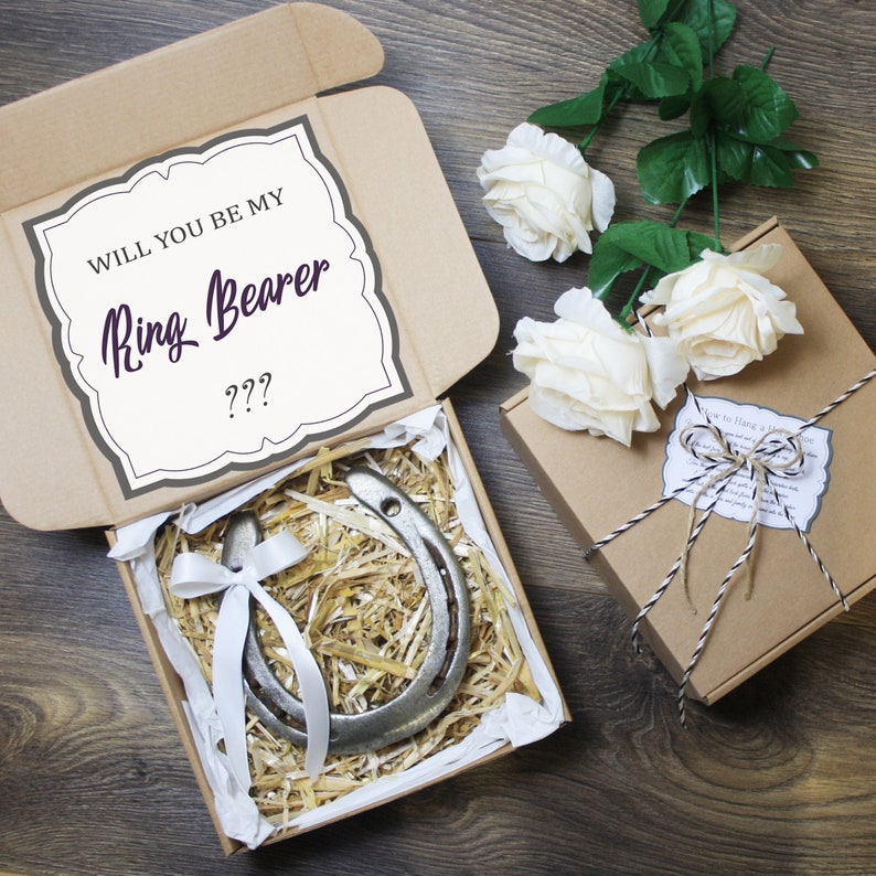 Ring Bearer Proposal Gift Box Ideas Ring Security Gifts Etsy