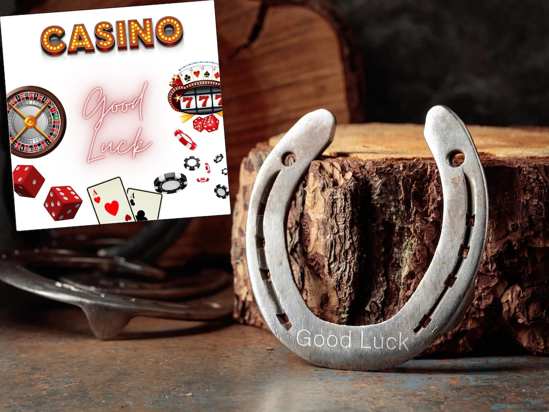 Good Luck Casino Gambler Gift Lucky Horseshoe Charm Gift for - Etsy