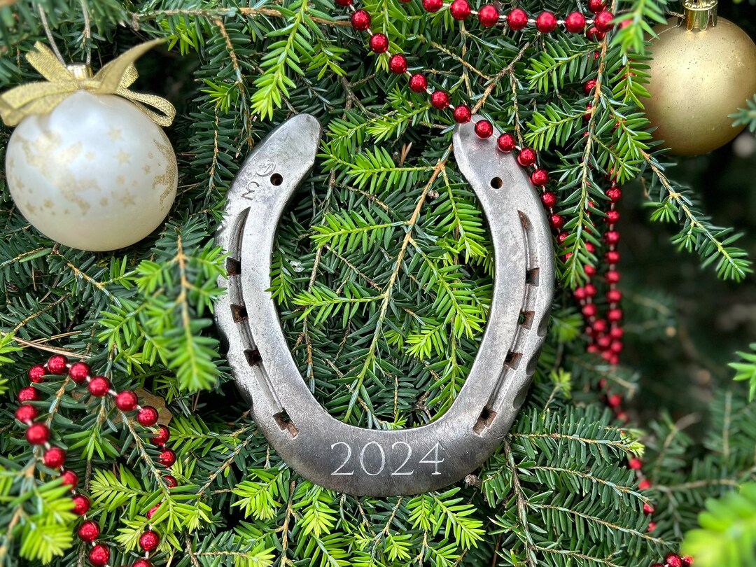 Good Luck 2024 Lucky Horseshoe Unique New Year Gift Idea for Etsy