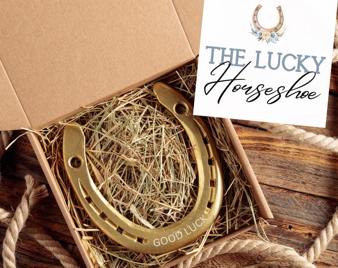 Authentic Lucky Horseshoe: Handcrafted Rustic Home Decor