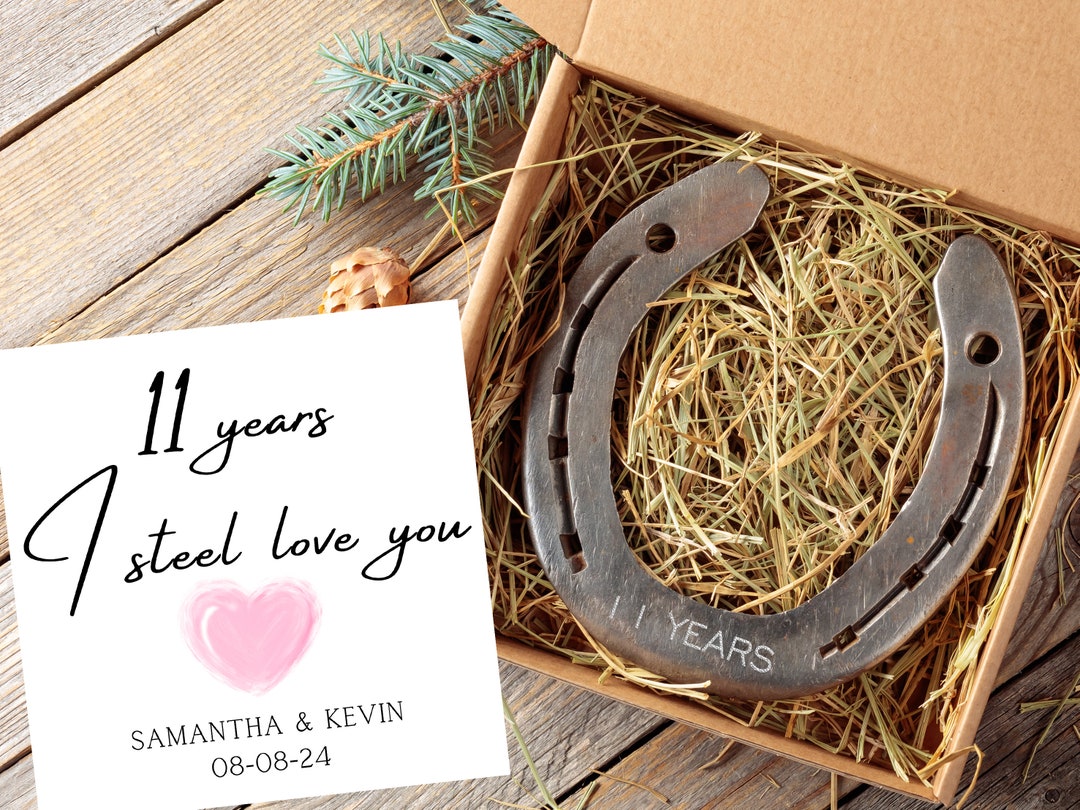 Steel 11th Wedding Anniversary Gift I Still Love You Gift, Traditional