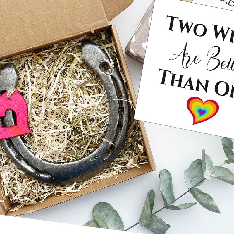 Gay Wedding Gift, Gay Anniversary Gift, Two Husbands, Gay Couple