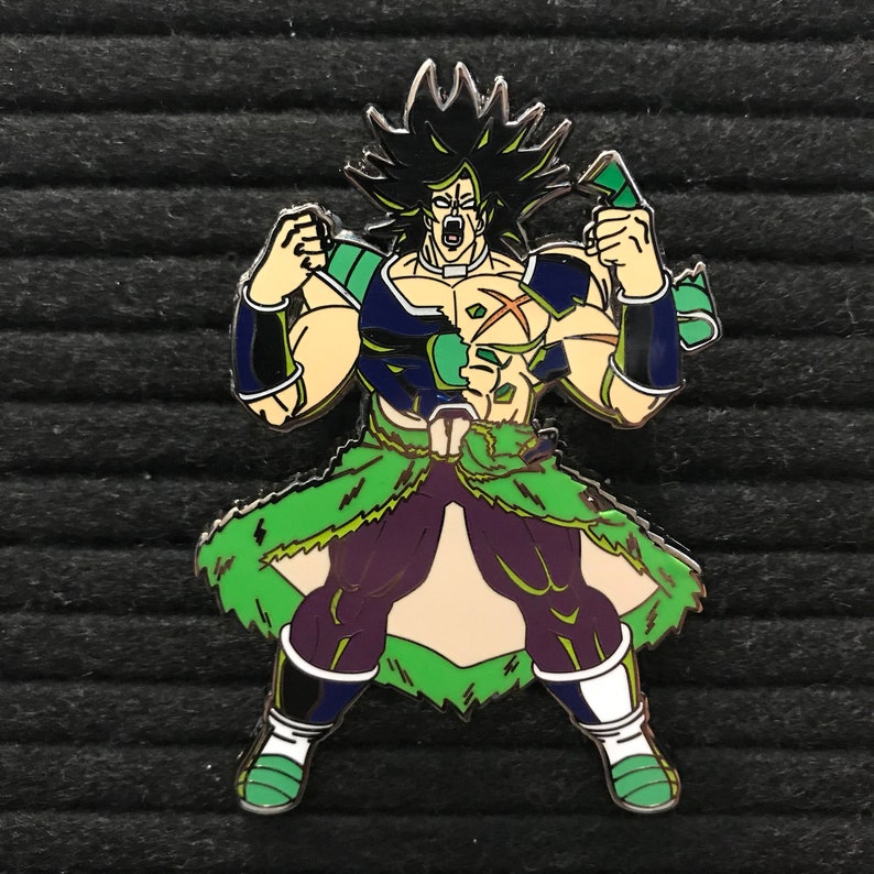 Carga De Broly Esmalte Duro Etsy Carga De Broly Esmalte Duro Etsy