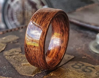 Santos Rosewood Wedding Ring