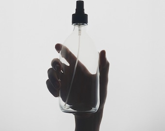 Clear Glass Spray Bottle, Atomiser Bottle, Glass Spray Bottle, Essential Oil Spray Bottle, Glass Spraying Bottle, Glass Mist Bottle