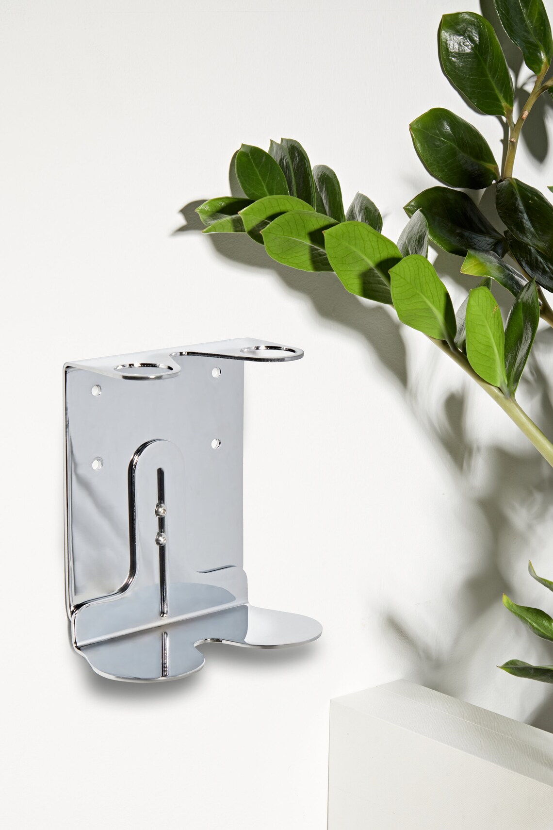 Chrome Double Wall Mounted Soap Dispenser Holder HOLDER ONLY Etsy