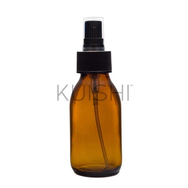 Kuishi Flacone Spray In Vetro Ambra 300ml – Atomizzatore Per Profumi, Spray Per Ambiente E Sonno, BPA-Free, Vetro Riciclato - 4