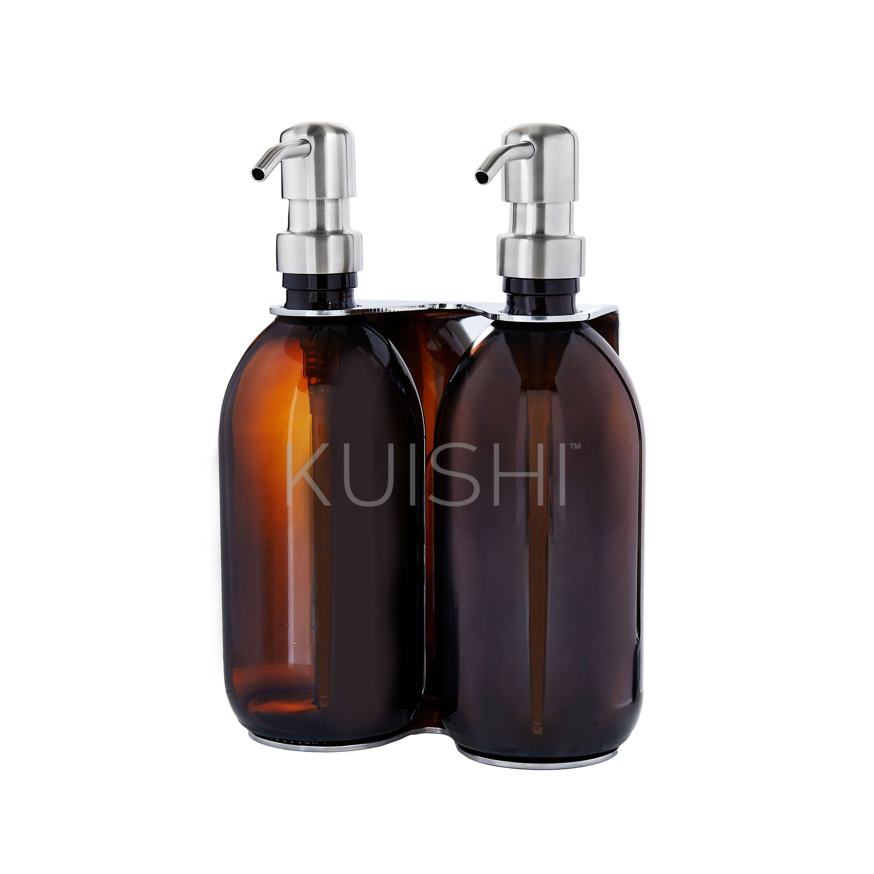 Chrome Double Wall Mounted Soap Dispenser Holder HOLDER ONLY Etsy