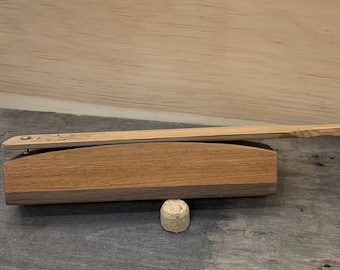 Turkey Call Long Box Mahogany, Black Walnut and Red Oak Paddle