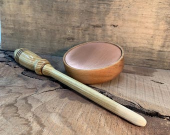 Turkey Pot Call Cherry wood pot and Copper surface