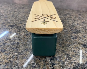 Turkey Call Long Box Cedar and re claimed poplar Paddle