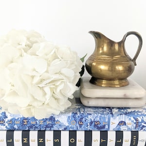 Vintage Brass Mini Pitcher Mid century boho eclectic