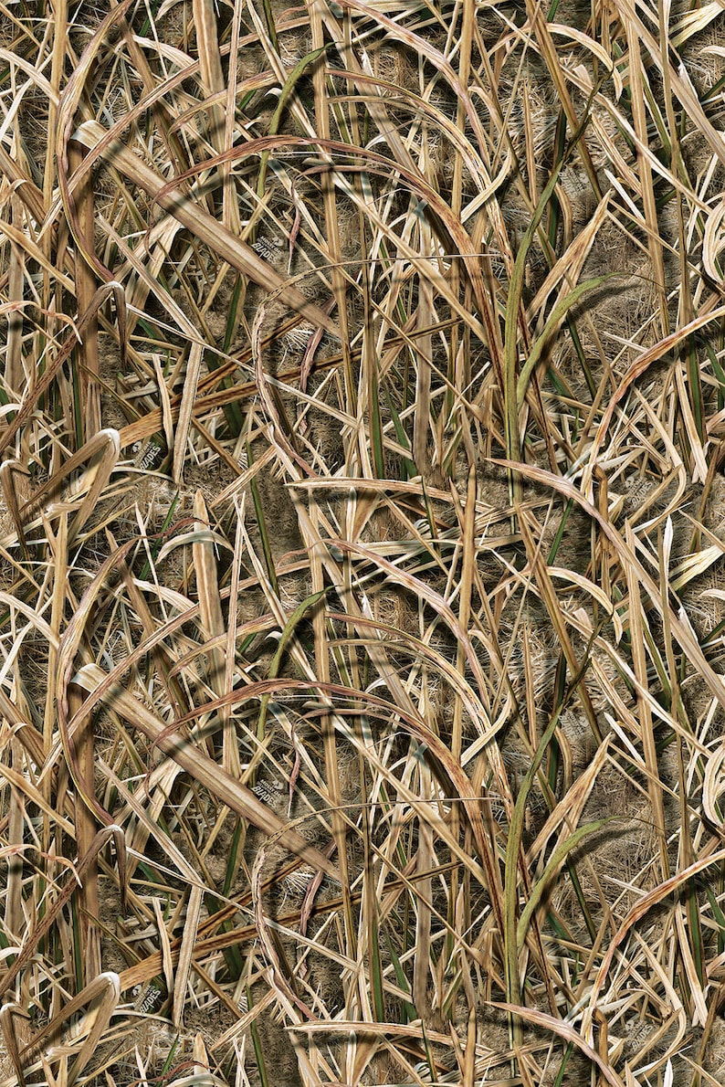 Peel and Stick Camo Vinyl Wallpaper in Mossy Oak Shadow Grass Blades