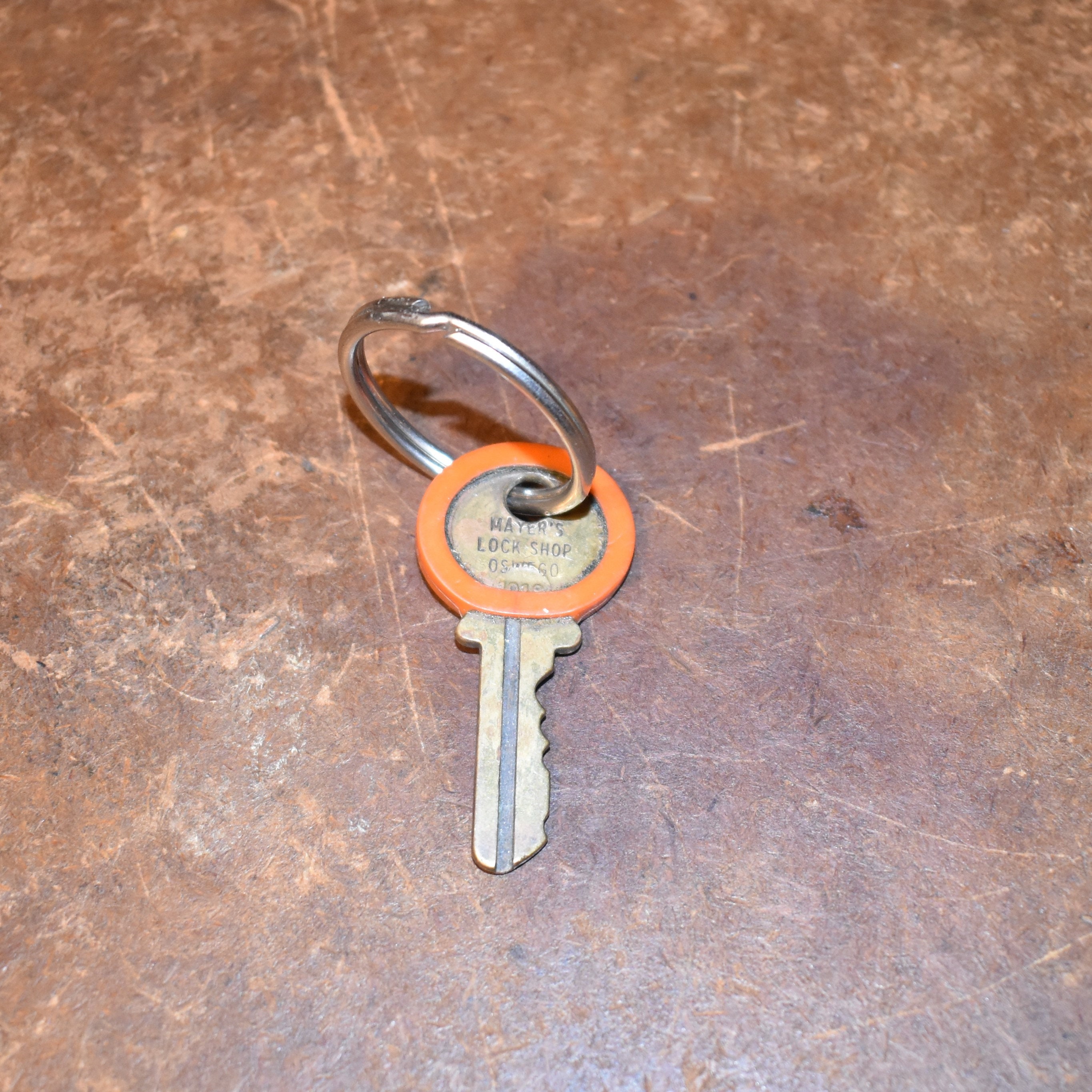 1960s Independent Lock Company Key Oswego New York Lock Shop Etsy