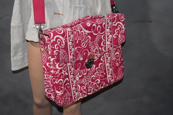 vera bradley computer messenger bag