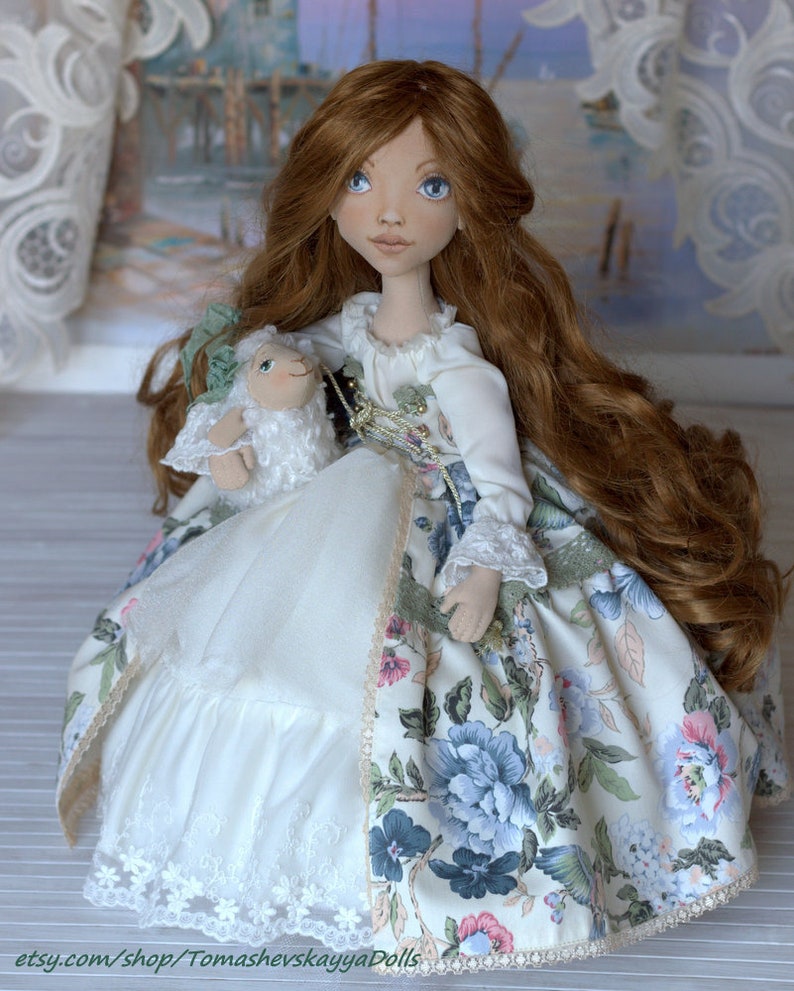 Hair for Cloth doll tutorial. How to make doll wig Etsy