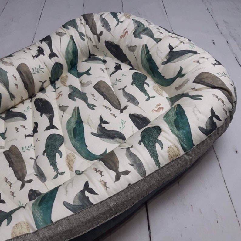 Baby Nest Baby Sleep Nest Whale Song