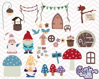 Download Fairy House Silhouette Etsy