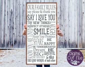 Download Family Rules Svg Etsy