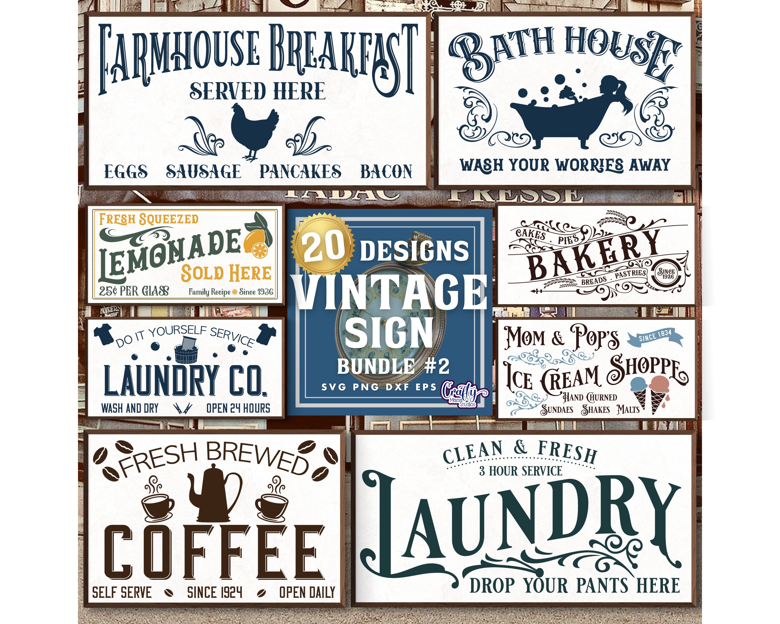 Farmhouse Svg Bundle, Vintage Svg, Vintage Sign Svg, Farmhouse