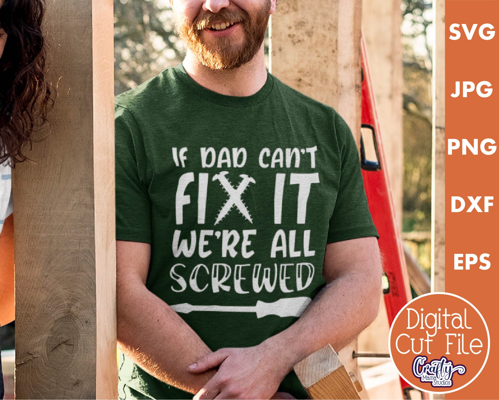 If Dad Can’t Fix It We’re All Screwed Svg Dad Svg - Etsy