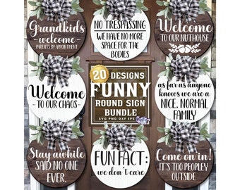 Funny Svg Bundle, Funny Welcome Svg, Funny Door Hanger Svg, Funny Sign Svg, Sarcastic Svg, Funny Door Sign Svg, Sarcastic Sign Svg, Home Svg