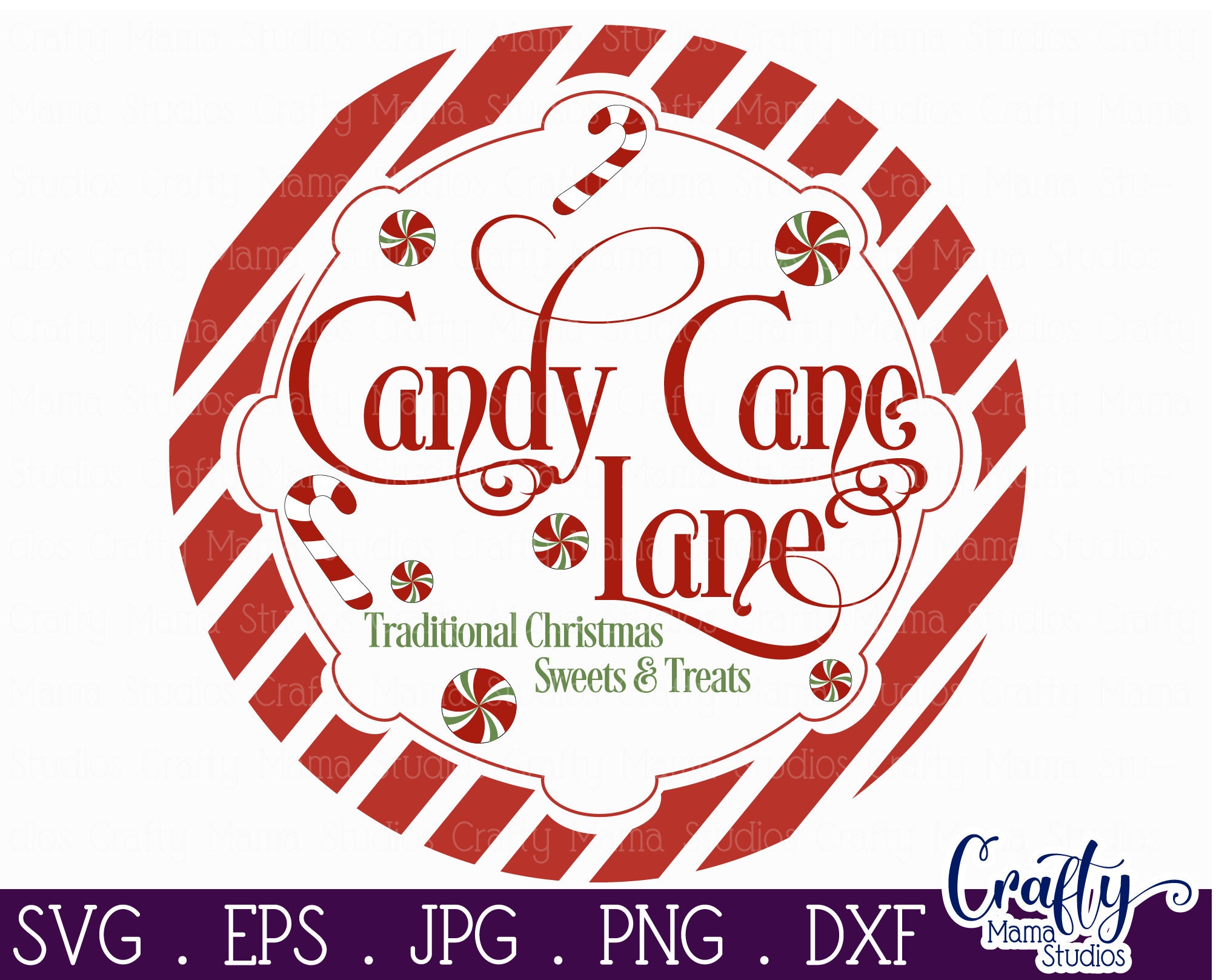 Candy Cane Lane Svg Candy Cane Svg Christmas Svg Christmas - Etsy
