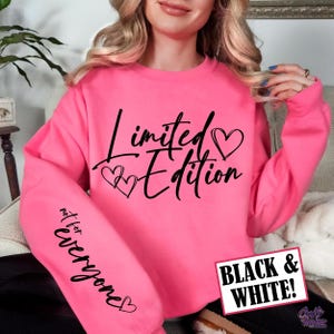 Begrenzte Auflage SVG, PNG, nicht für jedermann, limitierte Auflage Png für Shirt, Ärmel-Shirt-Design-Svg, Ärmel-Svg, lustige Svg-Dateien für Cricut