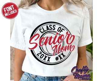 File SVG per la mamma di una giocatrice di pallavolo senior, File SVG per la pallavolo, File SVG per la maglietta da pallavolo, SVG per la maglietta da mamma di una giocatrice di pallavolo senior, File SVG per la mamma di una giocatrice di pallavolo senior, PNG