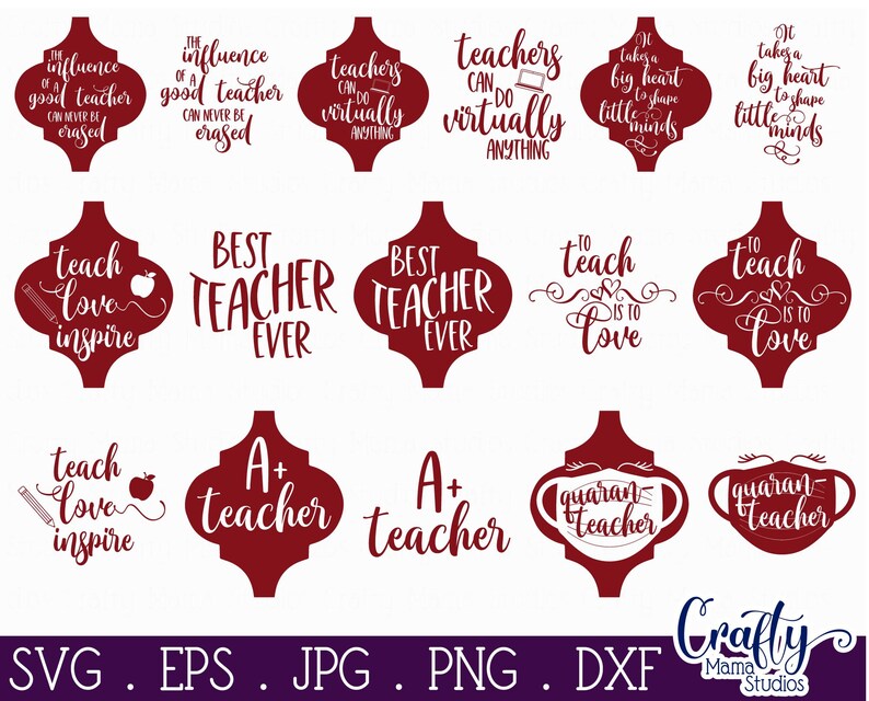 Download Arabesque Tile Svg Teacher Gift Svg Christmas Tile ...