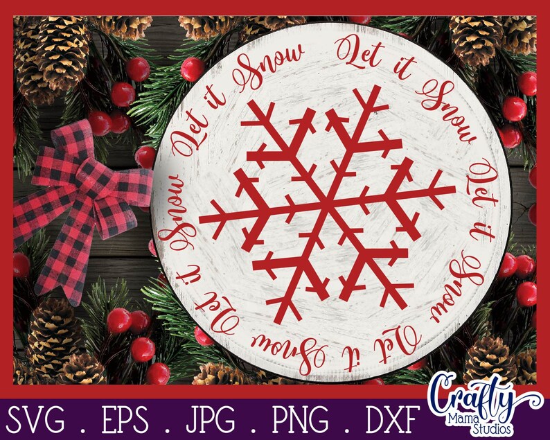 Download Christmas Svg Merry Christmas Svg Round Sign Svg Holiday ...