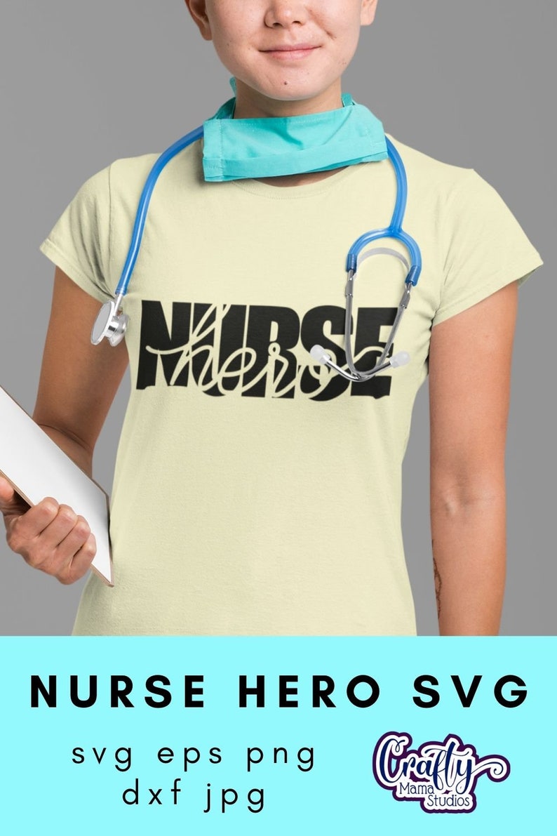 Nurse Svg Nurse Cut File Nurse Word Art Girl Power Svg Etsy
