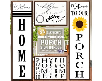 Welcome Porch Sign SVG, PNG, Welcome Svg, Welcome Sign Svg, Farmhouse Svg, Vertical Porch Sign Svg, Vertical Sign Svg, Porch Sign Png