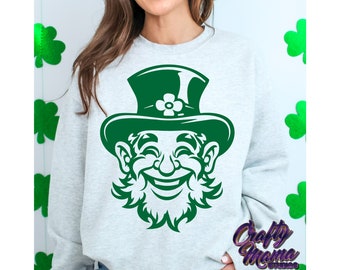 Leprechaun Svg, St Patrick's Day Svg, Funny Svg, St Paddy's Day, Lucky Shirt Svg, Clover Svg, Irish Svg, Shamrock Png, Svg Files For Cricut