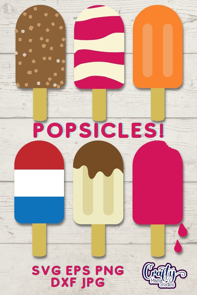 Popsicles Svg Ice Cream Svg Ice Cream Drip Svg Melting Ice Etsy Australia