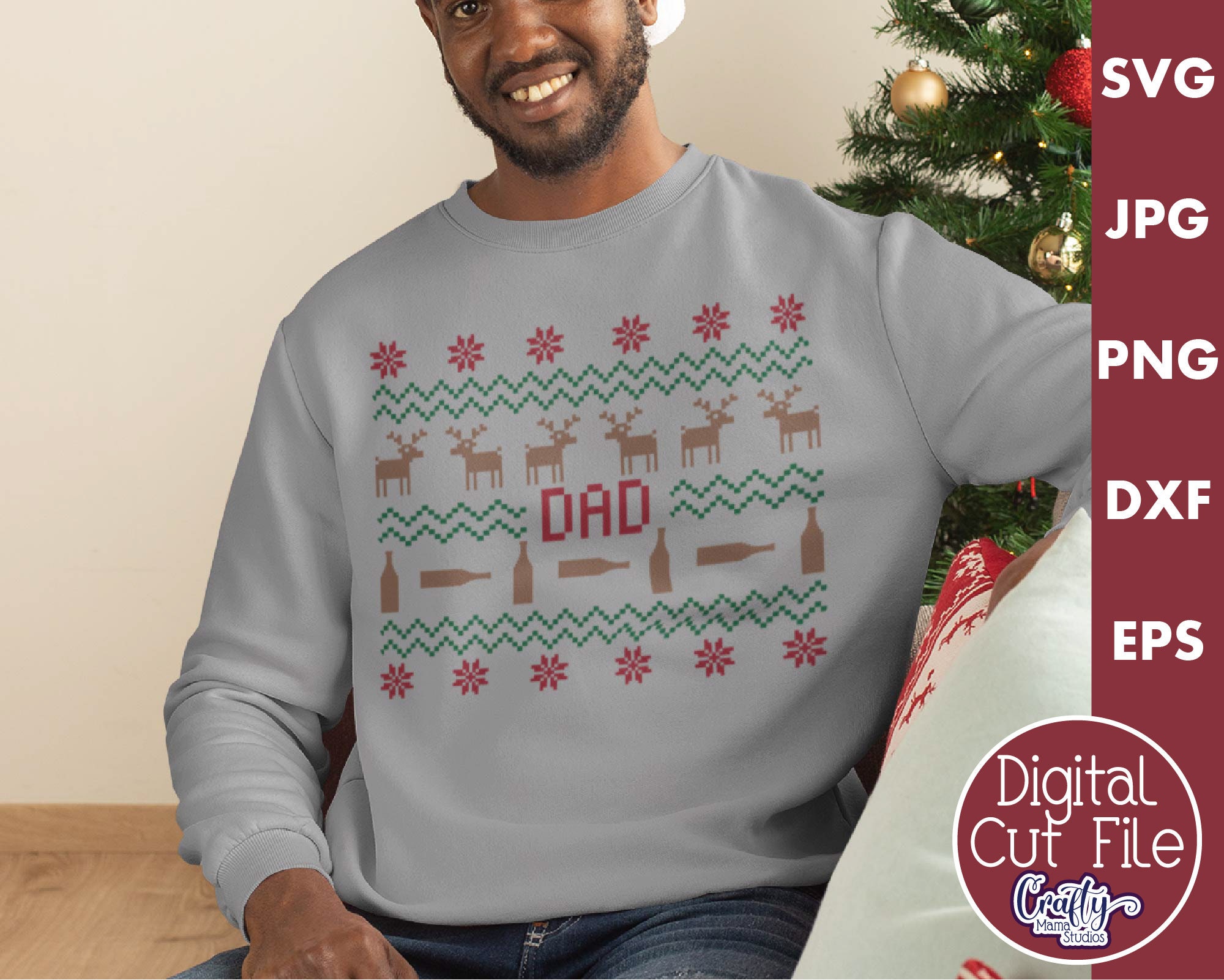 christmas sweater dad