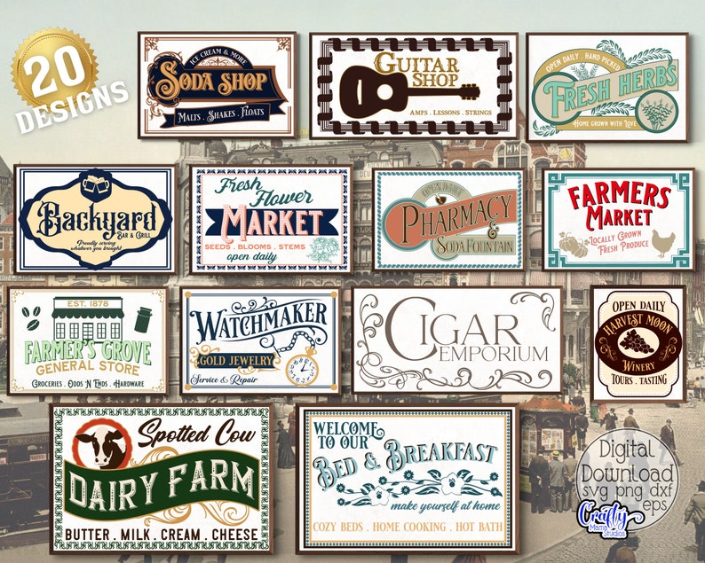 Farmhouse Svg Bundle, Farmhouse Sign Svg, Vintage Svg, Vintage Sign Svg, Farm Svg, Vintage Farm Sign Svg, Farmhouse Home Svg, Sunflower Svg image 2