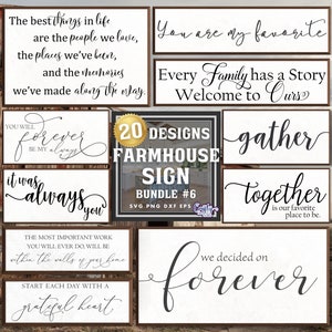 Farmhouse Svg Bundle, Farmhouse Sign Svg, Family Svg, Home Svg, Home Sign Svg, Family Sign Svg, Family Quotes Svg, Home Quotes Svg Files