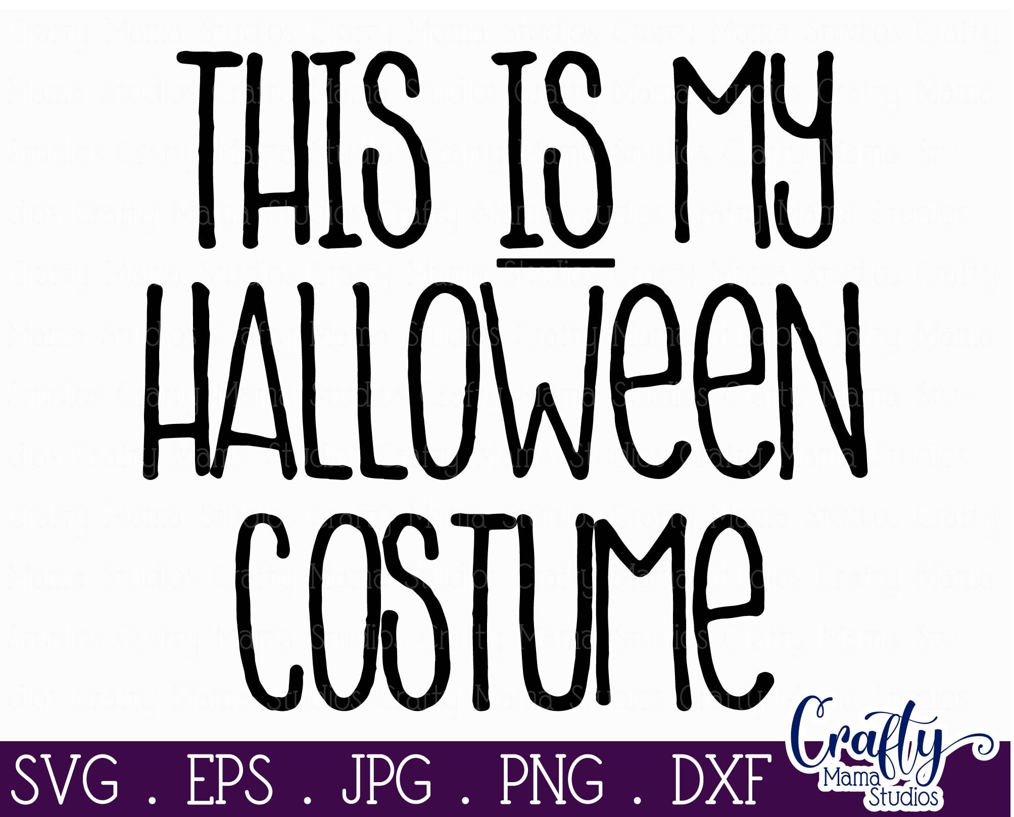 This is My Halloween Costume Svg Funny Halloween Svg Etsy