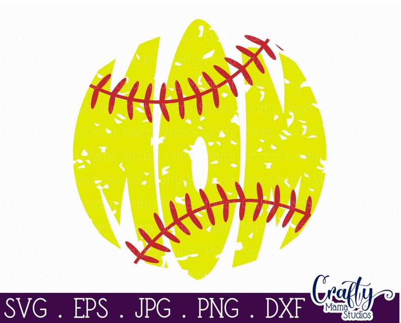 Download Distressed Softball svg Softball Mom svg Softball Mom Shirts | Etsy