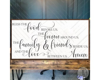 Bless The Food Before Us Svg, Family Svg, Love Svg, Inspirational Svg, Cricut Svg, Svg Files for Cricut, Digital Download, Svg Designs, Png