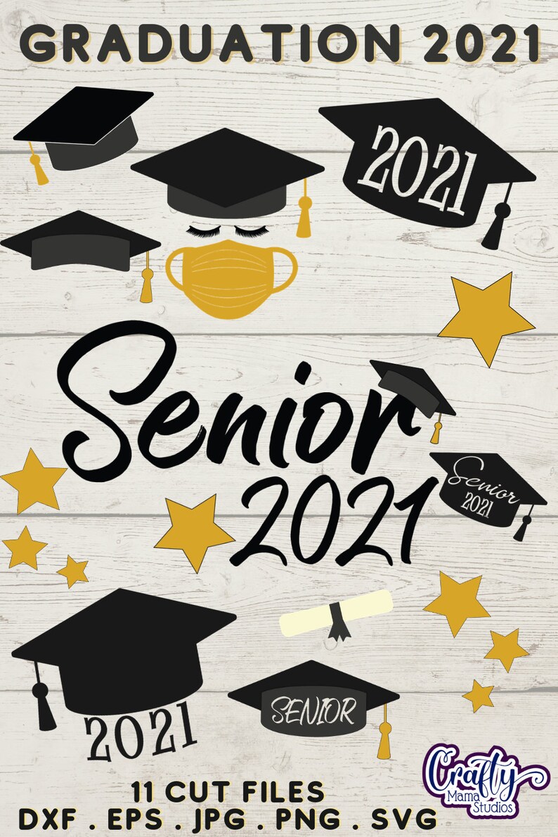 Download Svg Silhouette Cricut Graduation 2021 Cut File Graduation Cap Svg Dxf Digital File Eps Png Graduation 2021 Svg Clip Art Art Collectibles Kromasol Com