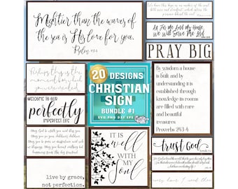 Farmhouse Christian Svg Bundle, Faith Svg, Christian Sign Svg, Religious Svg, Jesus Svg, Religious Sign Svg, Farmhouse Svg, Jesus Sign Svg
