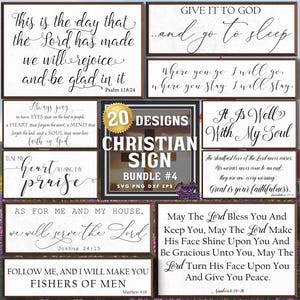 Ensemble Svg chrétien ferme, Svg foi, signe chrétien Svg, Svg religieux, Jésus Svg, Svg signe religieux, Svg ferme, verset de la Bible Svg